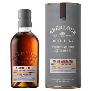 Aberlour Casg Annamh Single Malt Whisky 70Cl - 48% ABV - £37 (Clubcard Price) @ Tesco