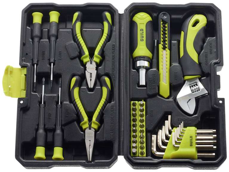 Guild 40 Piece Stubby Hand Tool Kit £12 Click & Collect @ Argos