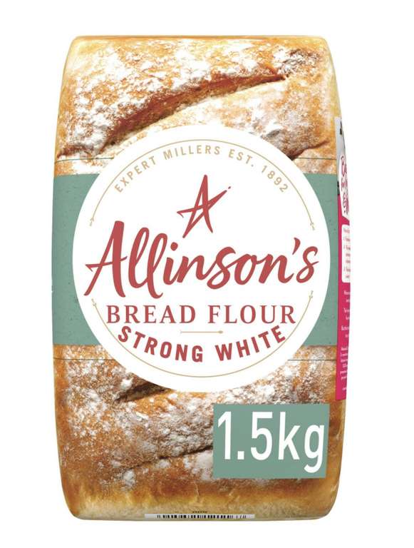Allinson’s Strong Bread Flour (white & wholemeal) 50p each instore @ Morrisons, Preston