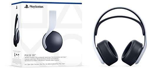 PlayStation 5 PULSE 3D available in Midnight Black, White & Camo colour variations, Wireless Headset £67.99 @ Amazon
