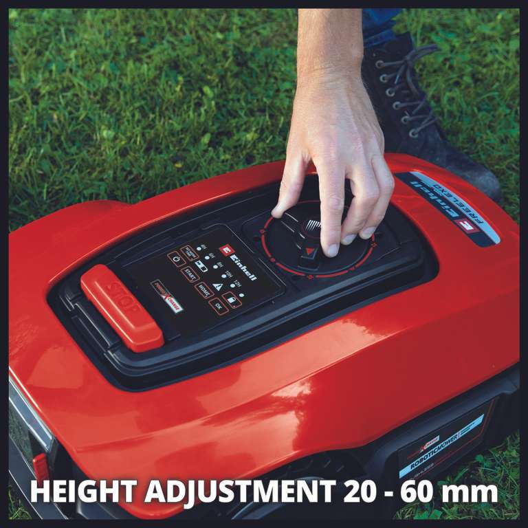 Einhell Robot Lawnmower 18V With Battery And Charger FREELEXO 400 BT PXC Mower £254.96 with code @ Einhell eBay