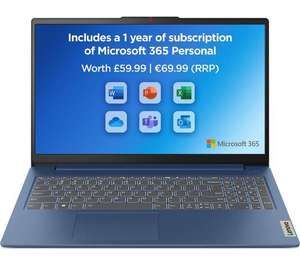 LENOVO IdeaPad 1 14" Laptop - Intel Celeron, 128 GB SSD, Blue
