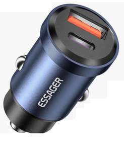 Essager 45w 5A PD Car Charger £4.21 + 84p VAT Free Shipping (99p New Customer offer) @ Aliexpress / ESSAGER Official Store
