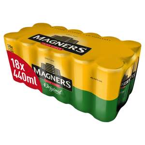 Magners Original Apple Irish Cider 18 x 440ml £10 @ Asda