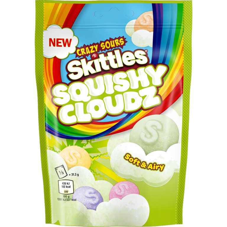 Skittles Squishy Clouds 3 Bags For £1 @ Farmfoods Belle Vale