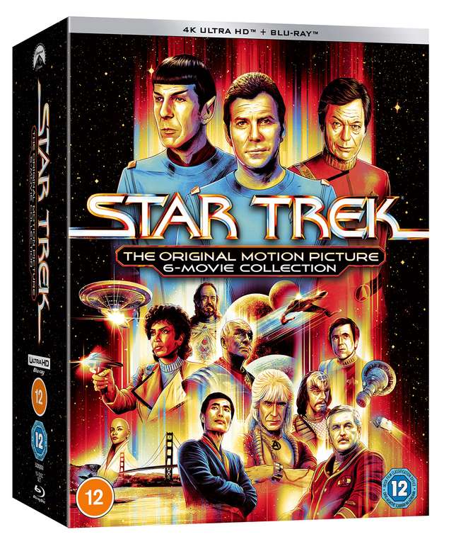 Star Trek: The Original Motion Picture Collection (1-6) 4K UHD Blu-ray