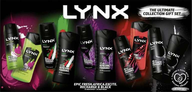 Lynx Ultimate Collection Gift Set - £12.50 @ ASDA Ardrossan