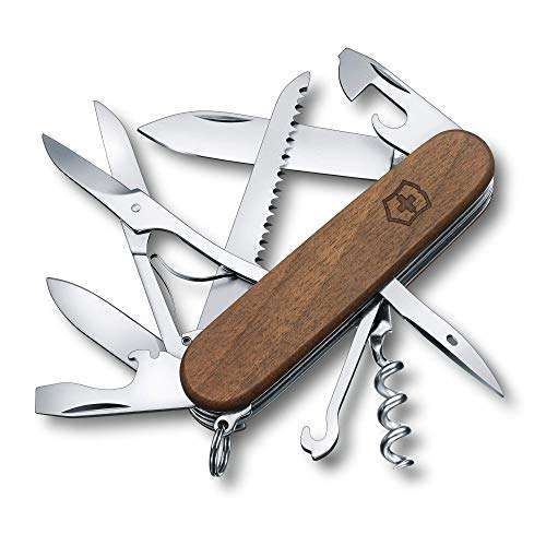 Victorinox Huntsman Swiss Army Pocket Knife, Medium, Multi Tool, 13 Functions - £33.06 @ Amazon