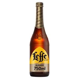 4x 750ml Bottles of Leffe Blond Abbey Beer (6.6%)/ Brune Abbey Beer (6.5%) £9.75 @ Asda