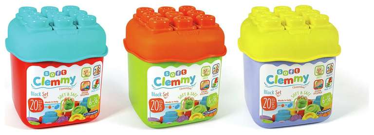 Clementoni Baby Soft Clemmy Bucket - £7.50 + Free Click & Collect - @ Argos