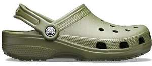 Green khaki crocs cayman slip ons - w/Code - Sold by shoedons