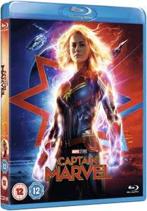 Captain Marvel (2019) Blu-Ray £2.99 @ angelsam85/eBay