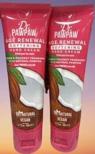 Dr Pawpaw Age Renewing Hand Cream 50ml £1.99 Each Instore @ Home Bargains Telford