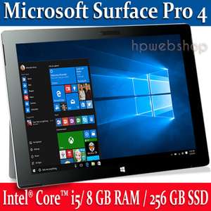 Used Microsoft surface pro 4 with voucher sold by hpwebshop