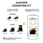 Nespresso Vertuo Plus Automatic Pod Coffee Machine for Americano, Decaf, Espresso by Magimix in Black