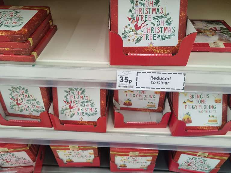 Christmas Cards - 35p istore @ Tesco, Coventry