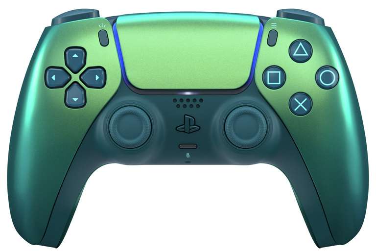 PlayStation 5 DualSense Wireless Controller – Chroma Teal / Pearl at Very