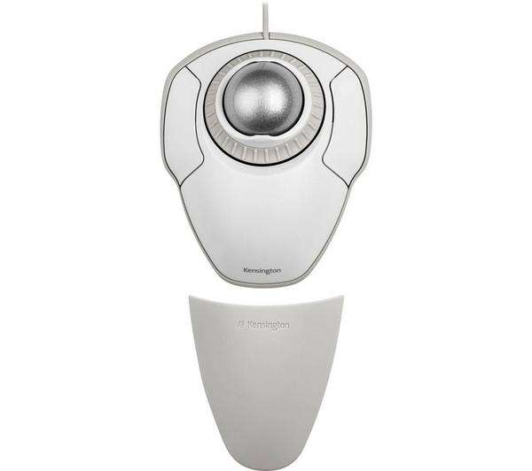 Kensington K72500WW Orbit Trackball with Scroll Ring ( White / free click and collect )