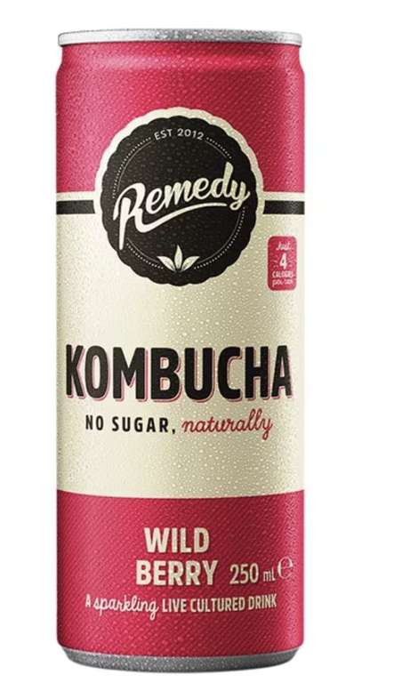Remedy: Kombucha Wild Berry 250ml - Crawley