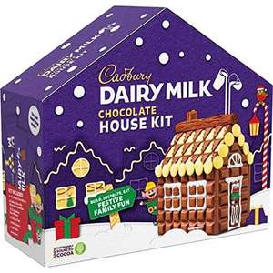 Cadbury Dairy Milk Chocolate House Kit (840.8G) - £8 (Clubcard Price) @ Tesco