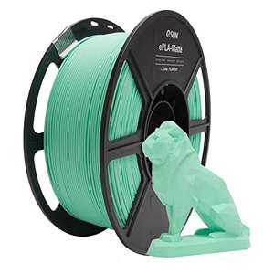 eSUN Matte Mint Green PLA Filament 1.75mm 1KG £10.10 or £9.60 with S&S when you have 5 or more items @ eSUN official Store / Amazon