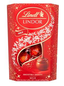 Lindt Lindor Milk Chocolate Truffles Box 200g (With Nectar)
