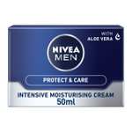 Nivea Men Protect & Care Intensive Moisturising Face Cream 50ml - £3 @ Morrisons