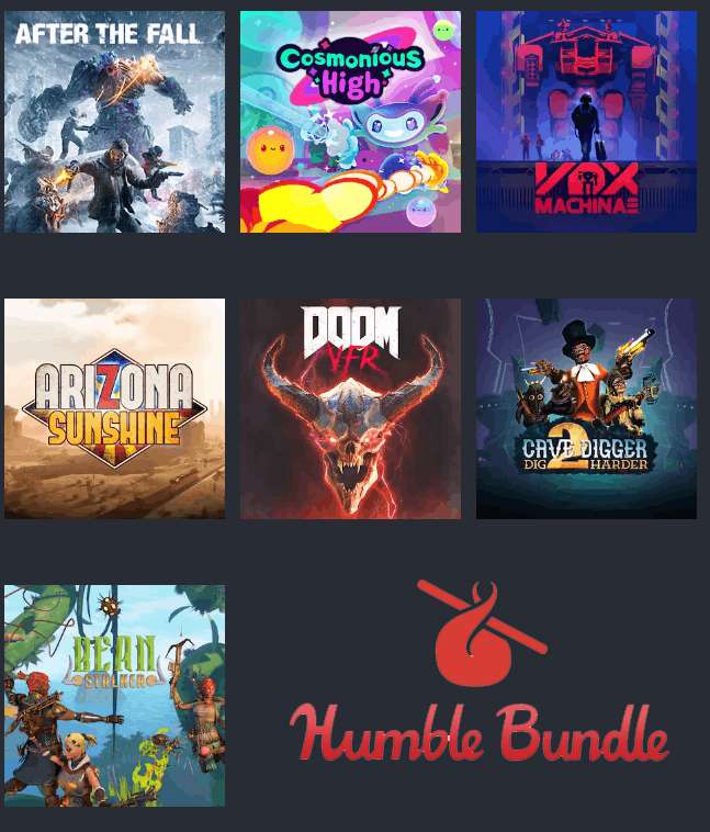 Premiere VR Bundle - 7 games £20.49 @ Humble Bundle