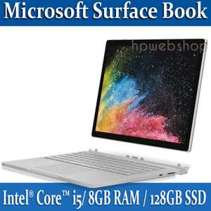 Microsoft Surface Book Intel i5 8GB RAM / 128GB SSD with Keyboard Windows11 Pro (Used) - W/Code - Sold by hpwebshop