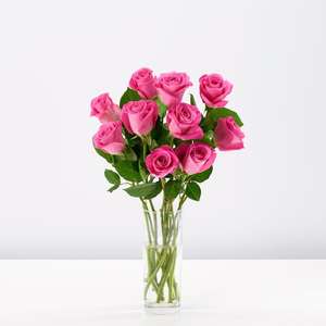 Small Rose Bouquet (Pink) £2.50 (Clubcard Price) @ Tesco