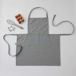 Dunelm Ash Grey Quick Dry Polyester Apron for £1 click & collect (selected stores) @ Dunelm