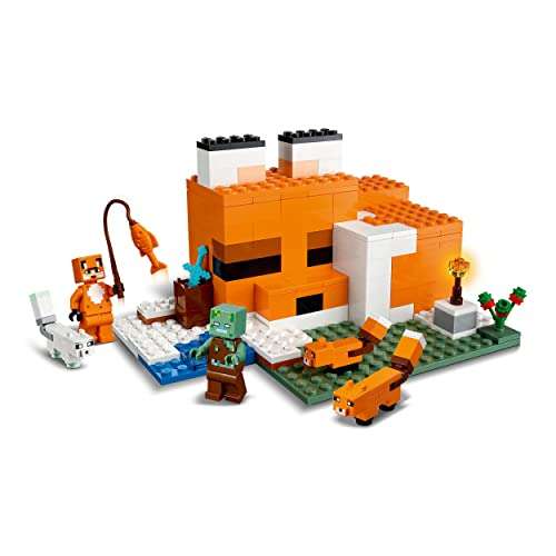 LEGO 21178 Minecraft The Fox Lodge House, Animal Toys - £14.49 @ Amazon