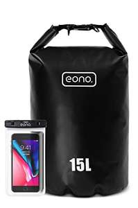 Amazon Brand - Eono Heavy Duty Waterproof Dry Bag, 15L - Sold by MFG Store