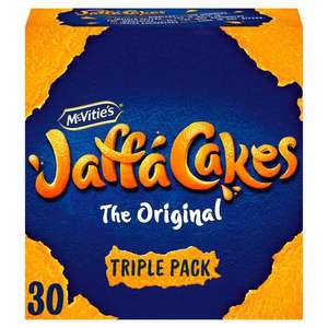 McVitie's Jaffa Cakes Original Triple Pack Biscuits 30 Pack £1.50 @ Iceland