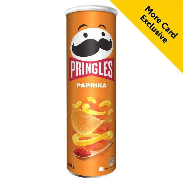 Pringles 185g - various flavours - £1.25 (Morrisons More Card / app price) @ Morrisons