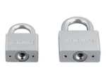 Parkside Padlocks (Choice of 4 Designs Including Combination / 2.5 Metre Steel Cable etc)