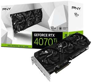 PNY GeForce RTX 4070 Ti VERTO 12GB GDDR6X Gaming Graphics Card (+ Diablo IV Game) - £679.99 / EPIC-X RGB - £694.99 with code @ CCL Computers