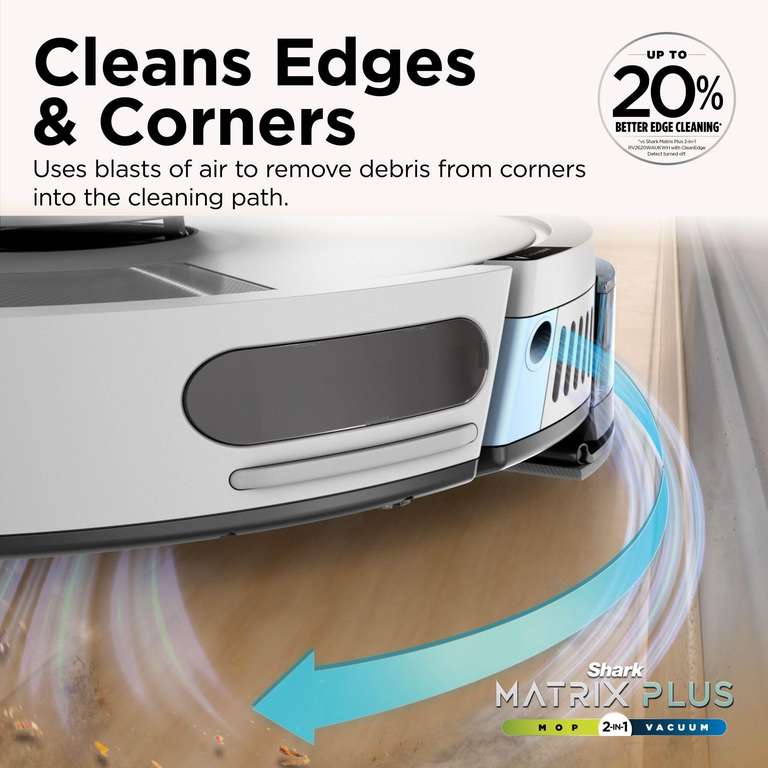 Shark Matrix Plus 2-in-1 Robot Vacuum and Mop – £229.99 at Amazon ...