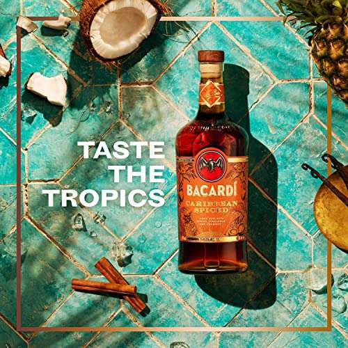 BACARDÍ Caribbean Spiced Rum 40% - 70cl £20 @ Amazon
