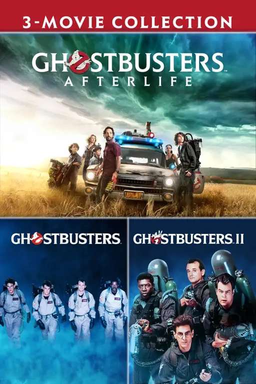 Ghostbuster Collection 1-3 (including Afterlife) 4K UHD £7.99 to Buy @ iTunes