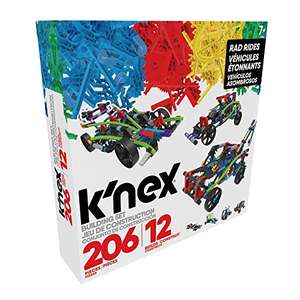 K'nex 206 piece building set. Build 12 different vehicles