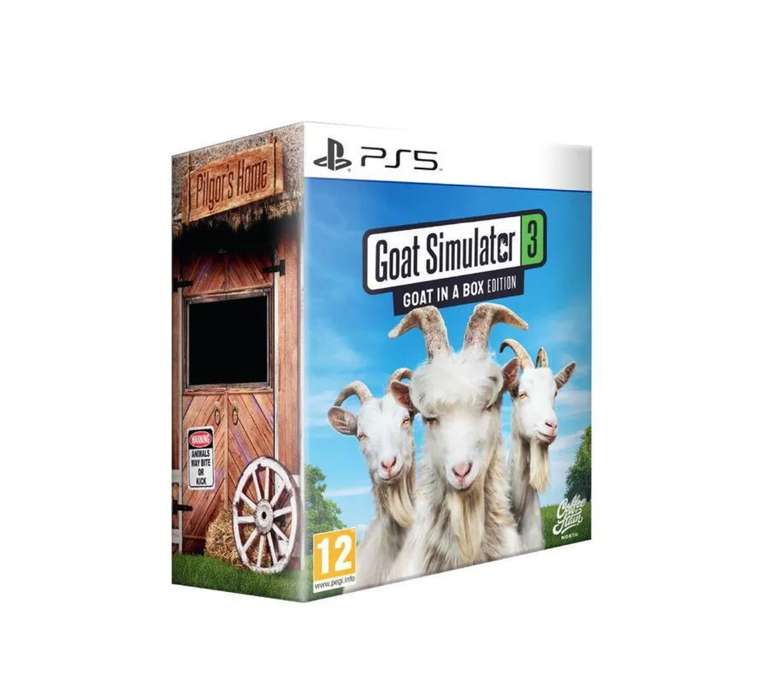 Goat Simulator 3 Goat In A Box Edition (PS5) - New - Sold by The Game Collection Outlet