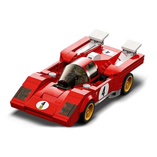 LEGO 76906 Speed Champions 1970 Ferrari 512 M Sports Red Race Car Toy £15 with voucher @ Amazon