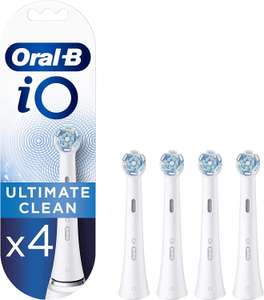 Oral-B iO Ultimate Clean Electric Toothbrush Head Pack of 4 Toothbrush Heads