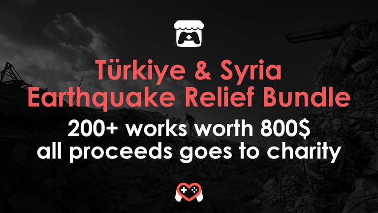 Türkiye & Syria Earthquake Relief Mega Bundle - £7.93 @ itch.io
