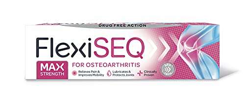 Flexiseq Gel for Osteoarthritis 50g £8 each (Buy 4 and get an extra 5% off) @ Amazon