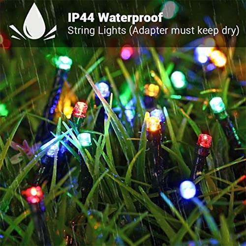 Moxled Christmas Lights Multicolor - 100M 800 LED Waterproof, Timer, 8 Modes - £13.59 @ Dispatched by Moxled Direct and Fulfilled by Amazon
