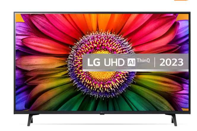 LG 43UR80006LJ 43 Inch 4K Ultra HD Smart TV // LG 55UR80006LJ 55 Inch 4K Ultra HD Smart TV £299.98 + 5 Year Warranty