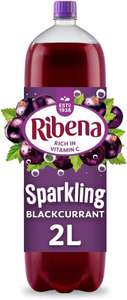 Ribena Sparkling Blackcurrant, 2l - £1 @ Amazon