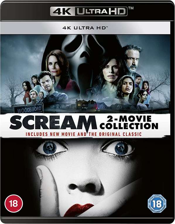 Scream (1996) & Scream (2022) 2-Movie Collection 4K UHD (Used) - £12 (Free Click & Collect) @ CeX